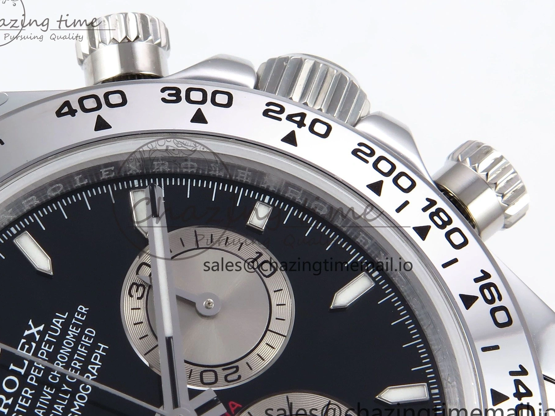 SS Best Daytona Weight） (Gain QF V6 Edition on SH4131 Silver 1:1 Black 126509 Bracelet Dial 0505